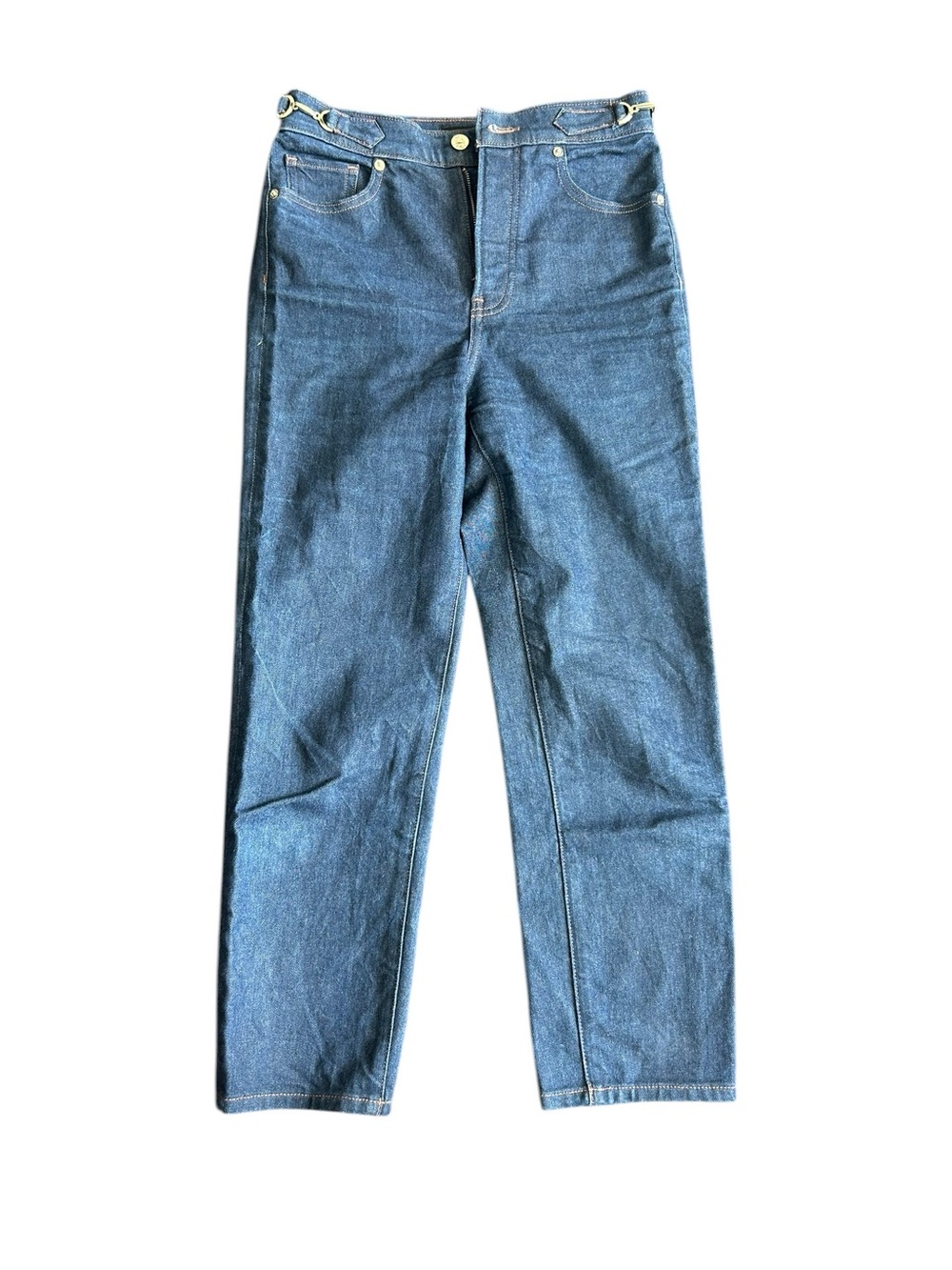 Express Women's Straight Blue Denim Jeans
